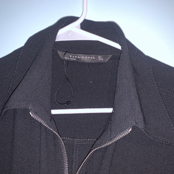 Black Zip up Zara Jumpsuit - Picture 4 of 5